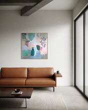 Indlæs billede til gallerivisning QUIET WHISPER  - Mål 100 x 100 cm