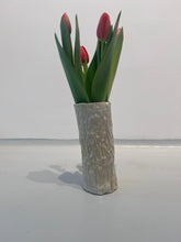 Indlæs billede til gallerivisning Gul vase med struktur