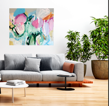 Indlæs billede til gallerivisning BRIGHT EVENING - Mål 100 x 120 cm