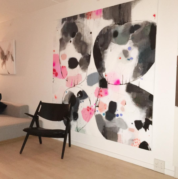 LET ME LOVE YOU - Mål 200 x 200 cm