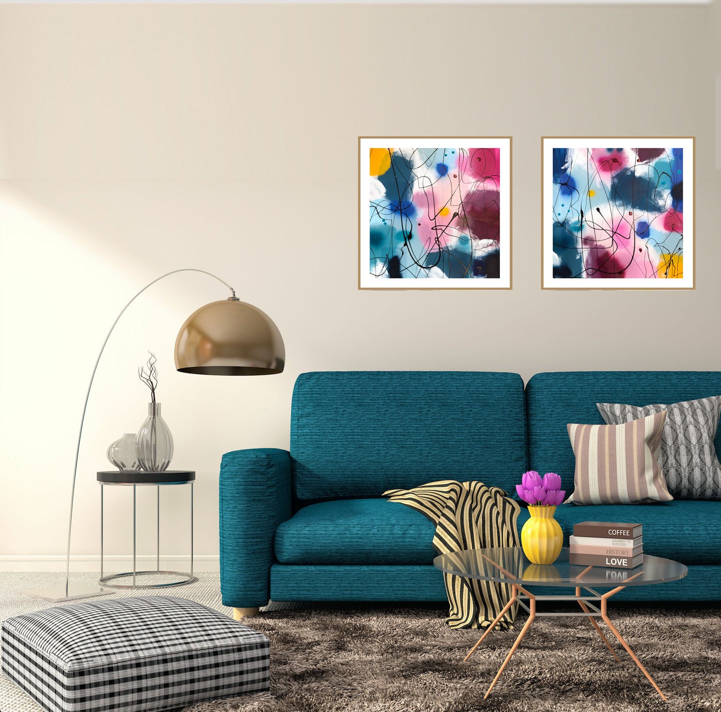 GOING OUT - 50 x 50 cm
