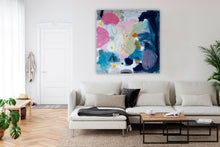 Indlæs billede til gallerivisning THANKS FOR BEING HERE - Mål 120 x 120 cm