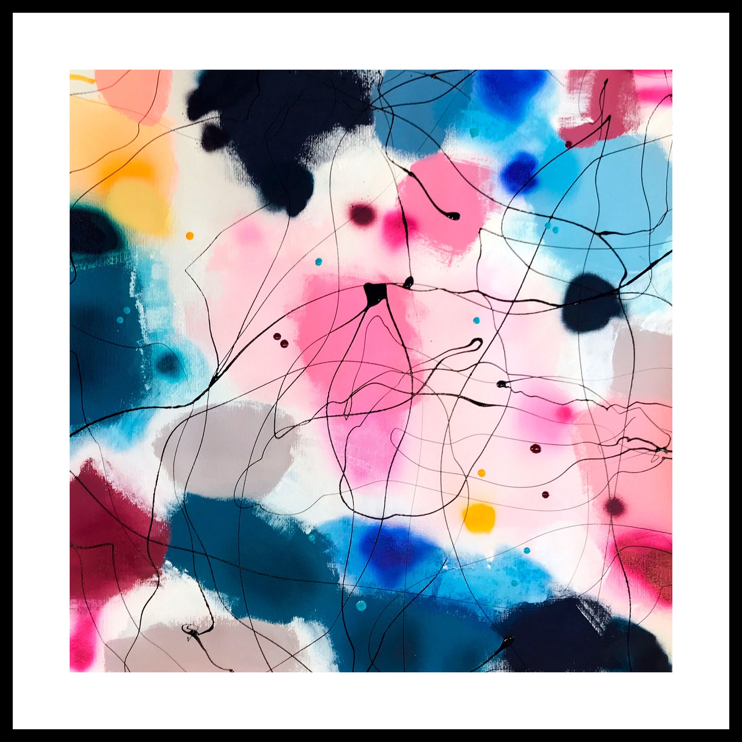 TAKE ME ANYWHERE - 80 x 80 cm