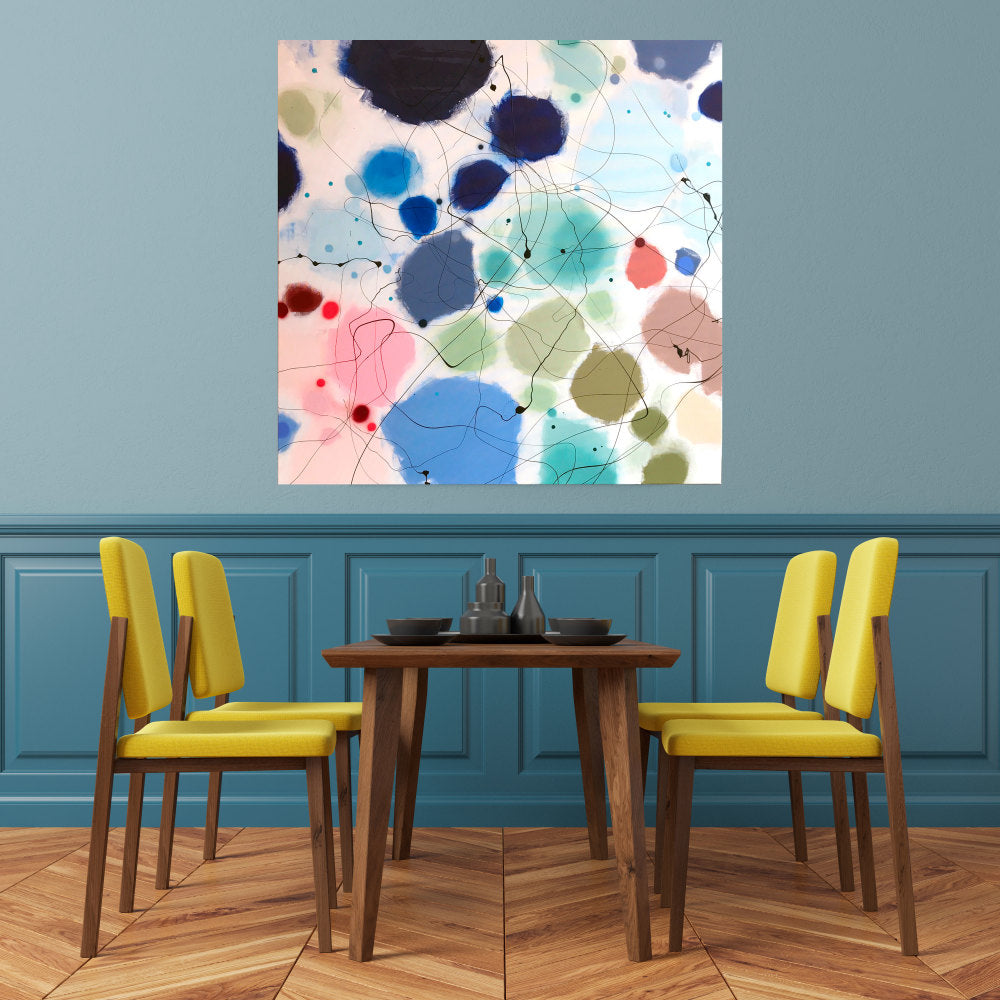 BRING BACK THE SUMMER - Mål 120 x 120 cm