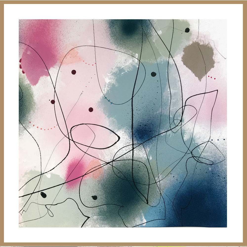 BELLFLOWERS - 50 x 50 cm