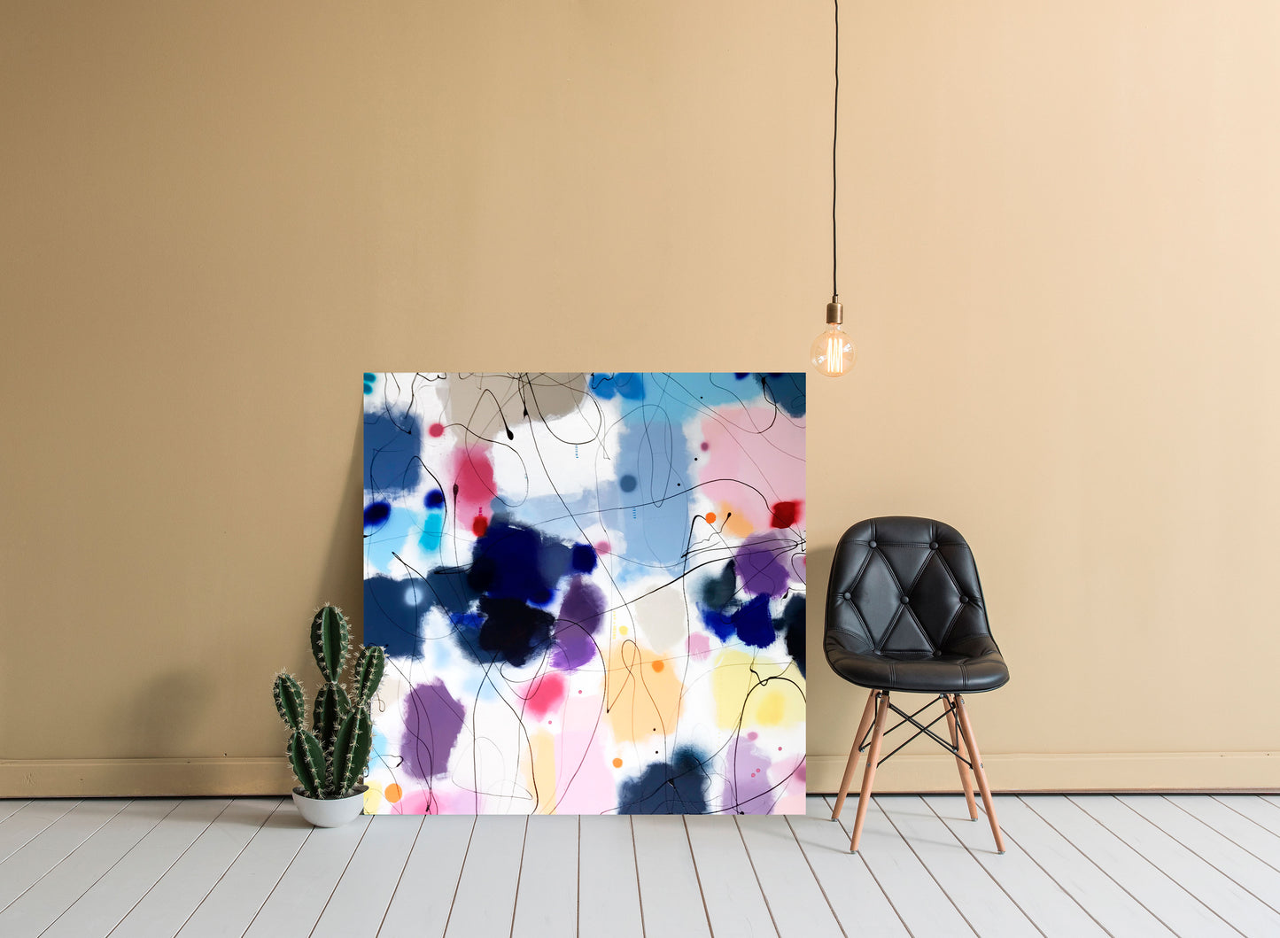 CELEBRATION TIME - Mål 120 x 120 cm