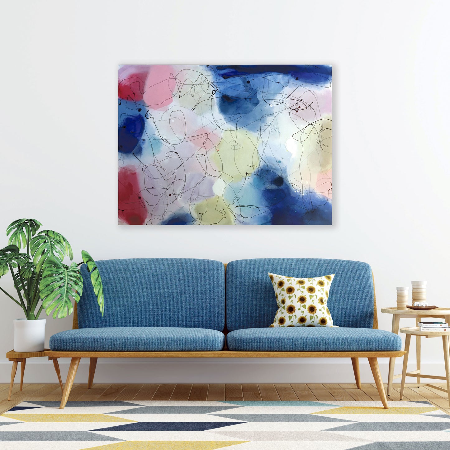 CHANGES FATE - Mål 90 X 120 cm