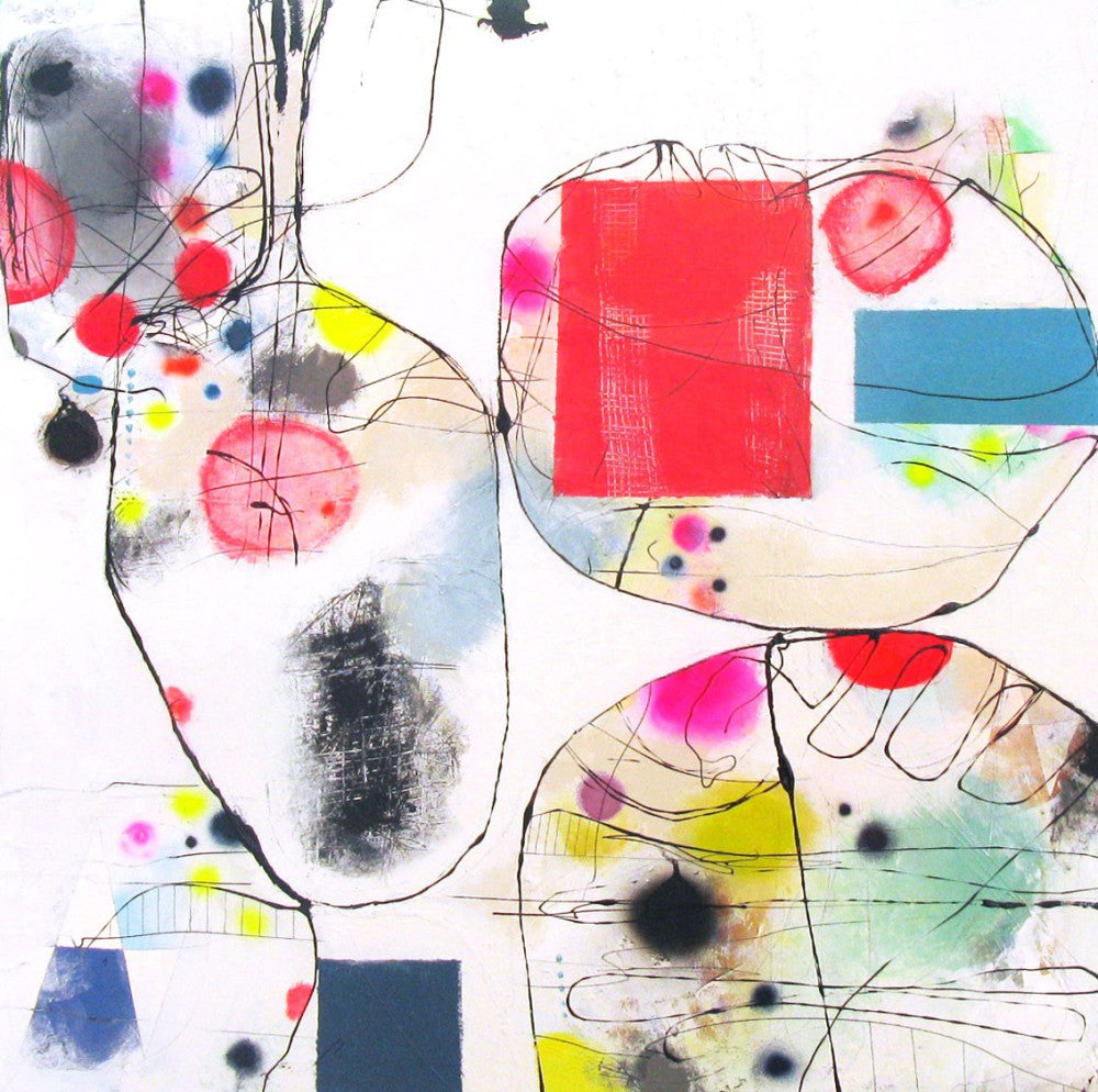 CONVERSATION TIME - Mål 100 x 100 cm
