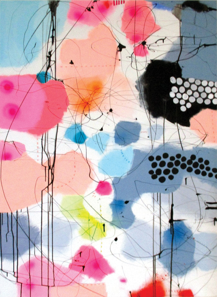 DONT TELL ME TO STOP- 100 x 140 cm