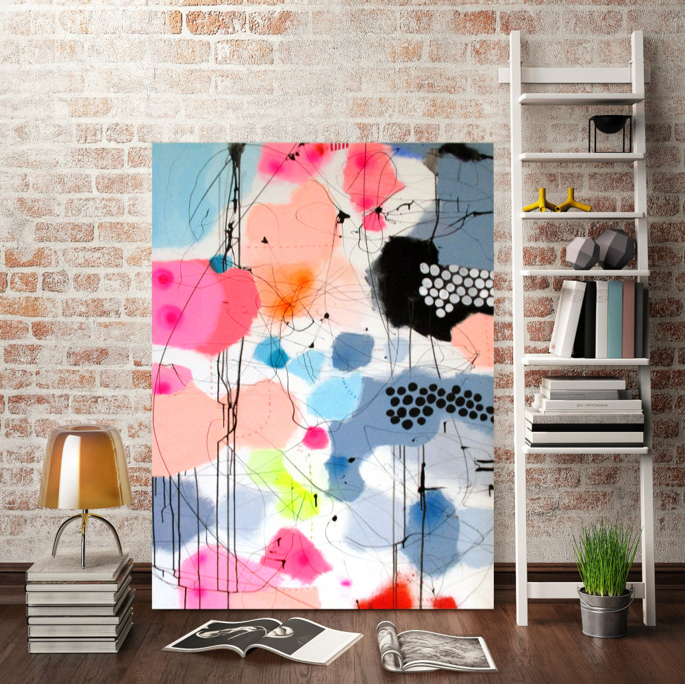 DONT TELL ME TO STOP- 100 x 140 cm