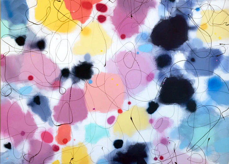 FEEL THE BUTTERFLIES - 100 x 140 cm