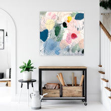 Indlæs billede til gallerivisning FLOWER RAIN - 100 x 100 cm
