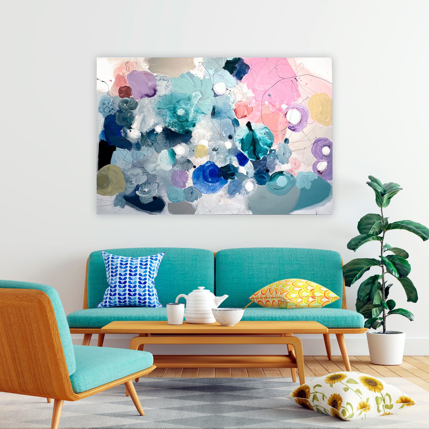 HIGHER LOVE - Mål 120 x 180 cm