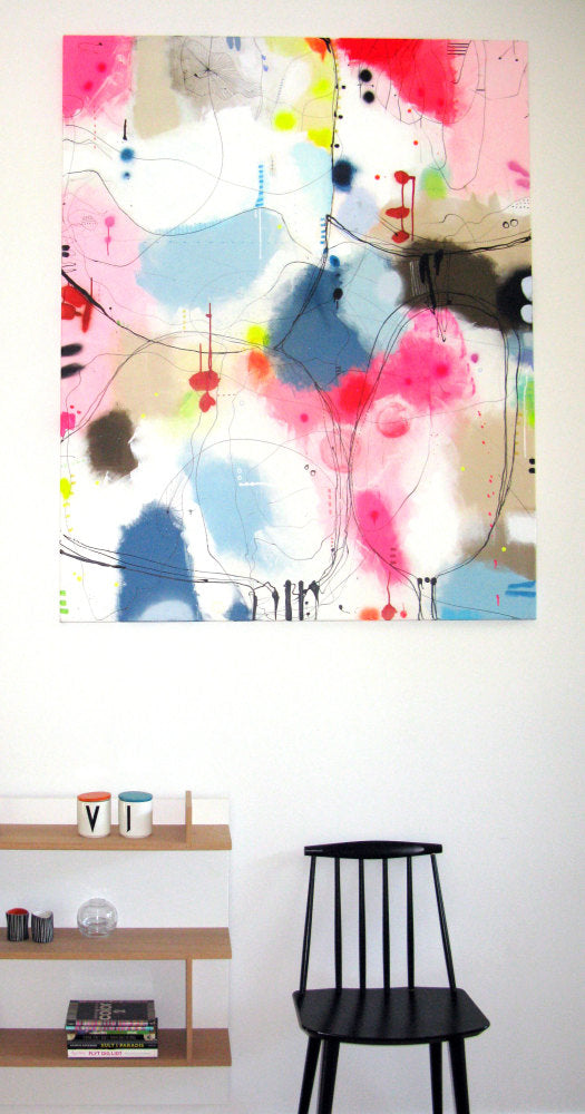 COME ALONG WITH ME - Mål 120 x 150 cm