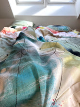 Indlæs billede til gallerivisning WINDY SEAFORM MINT, Sengelinned