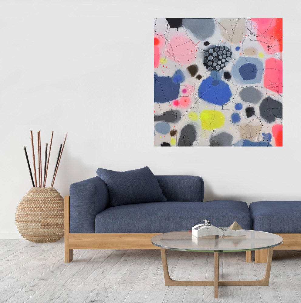I STAY THE SAME - Mål 120 x 120 cm
