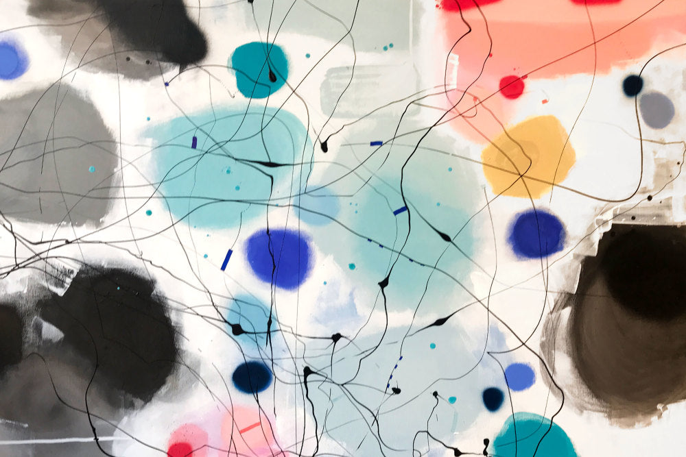 DANCING ON YOUR FEET - Mål 80 X 120 cm