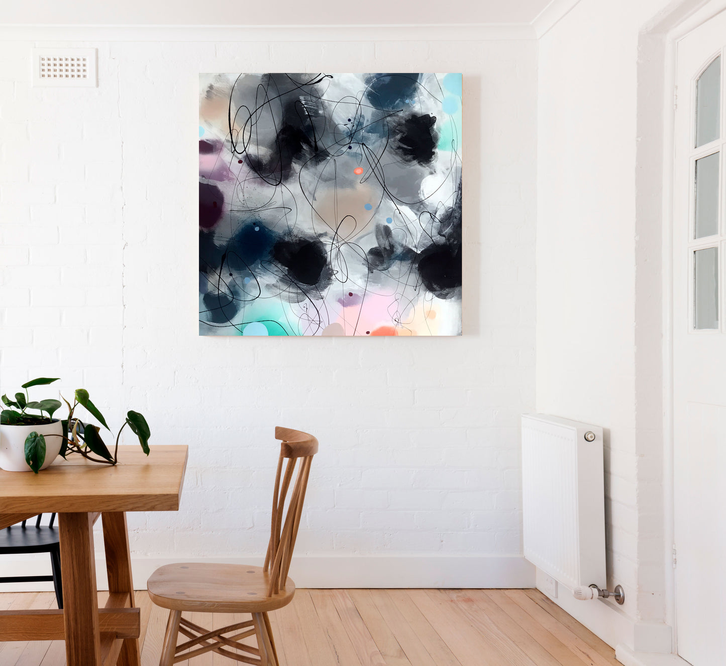 LOVING YOU - Mål 80 x 80 cm
