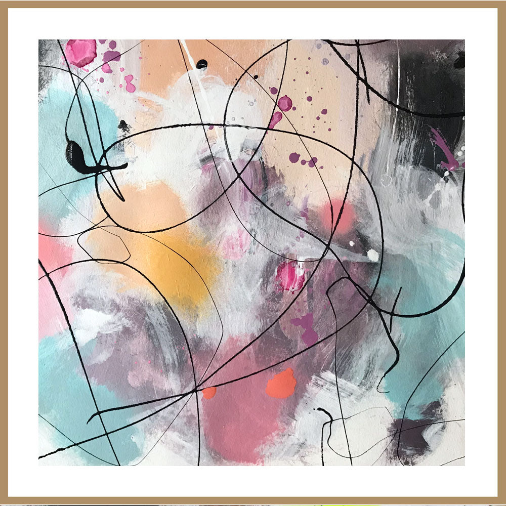 NO DEFENCE - 50 x 50 cm