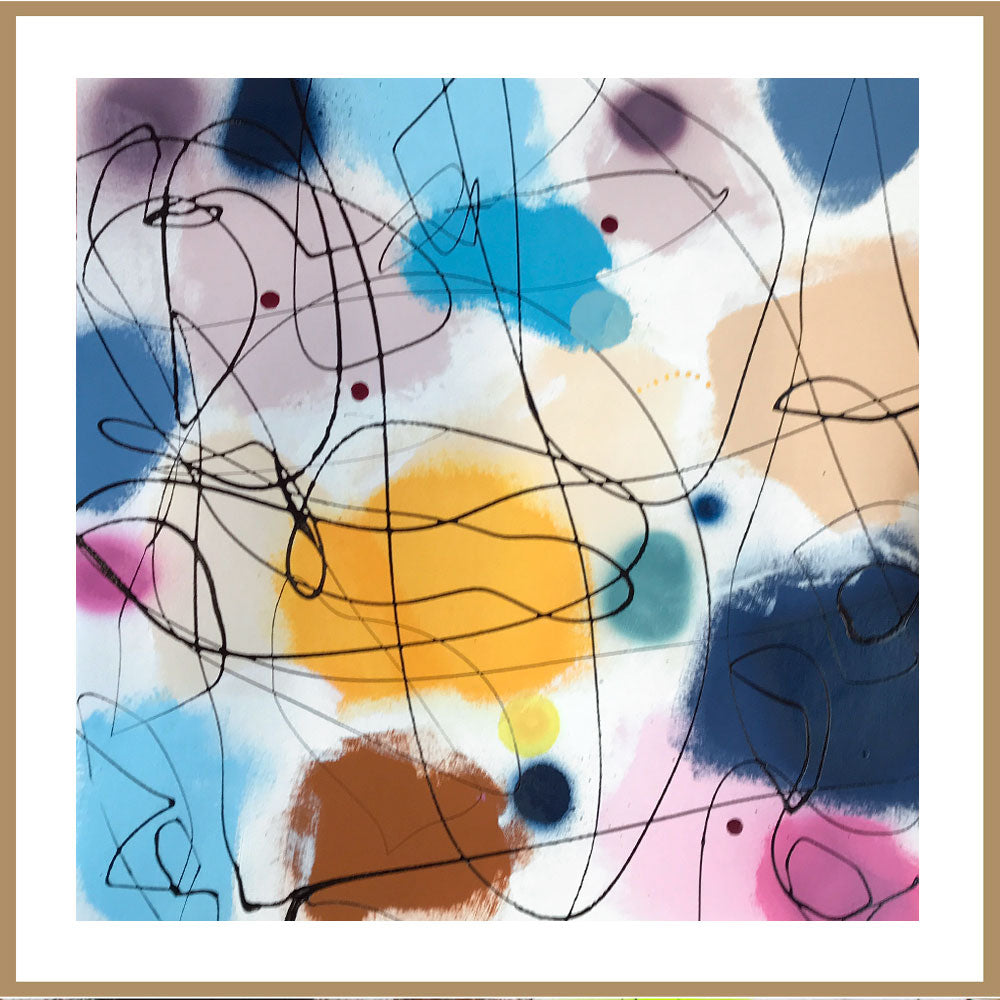STICK AROUND - 50 x 50 cm