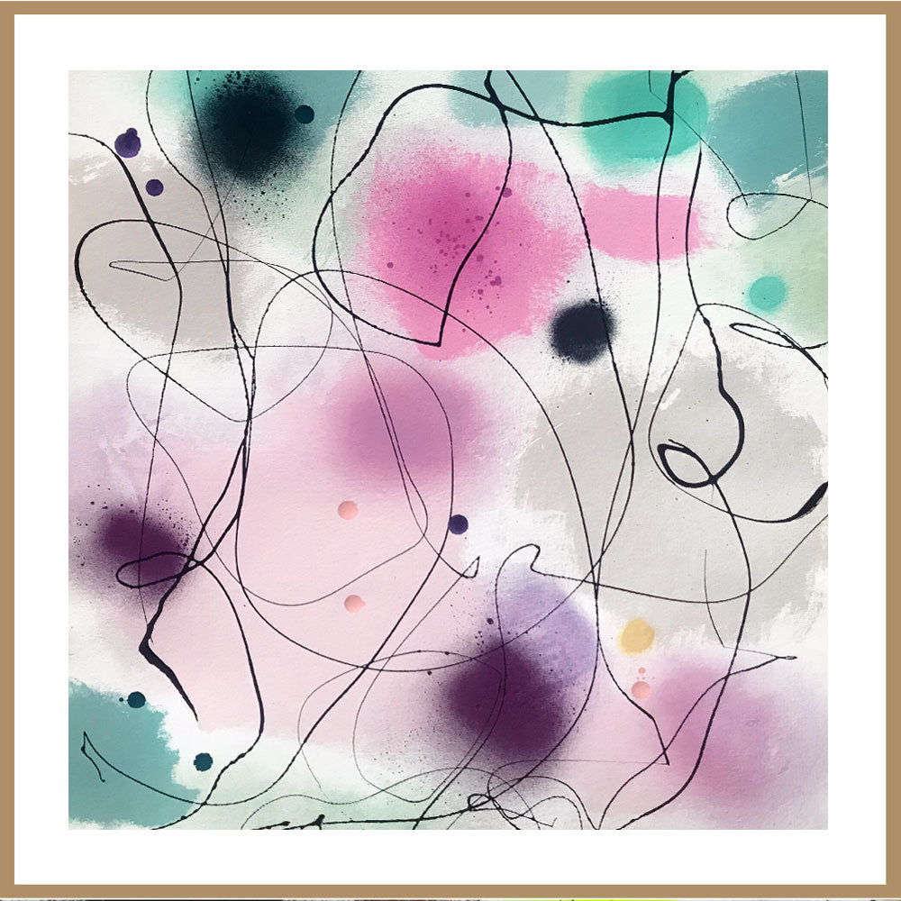 BEING NAIVE - 50 x 50 cm