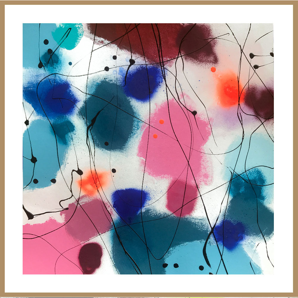 EVERYBODY FALLS - 50 x 50 cm