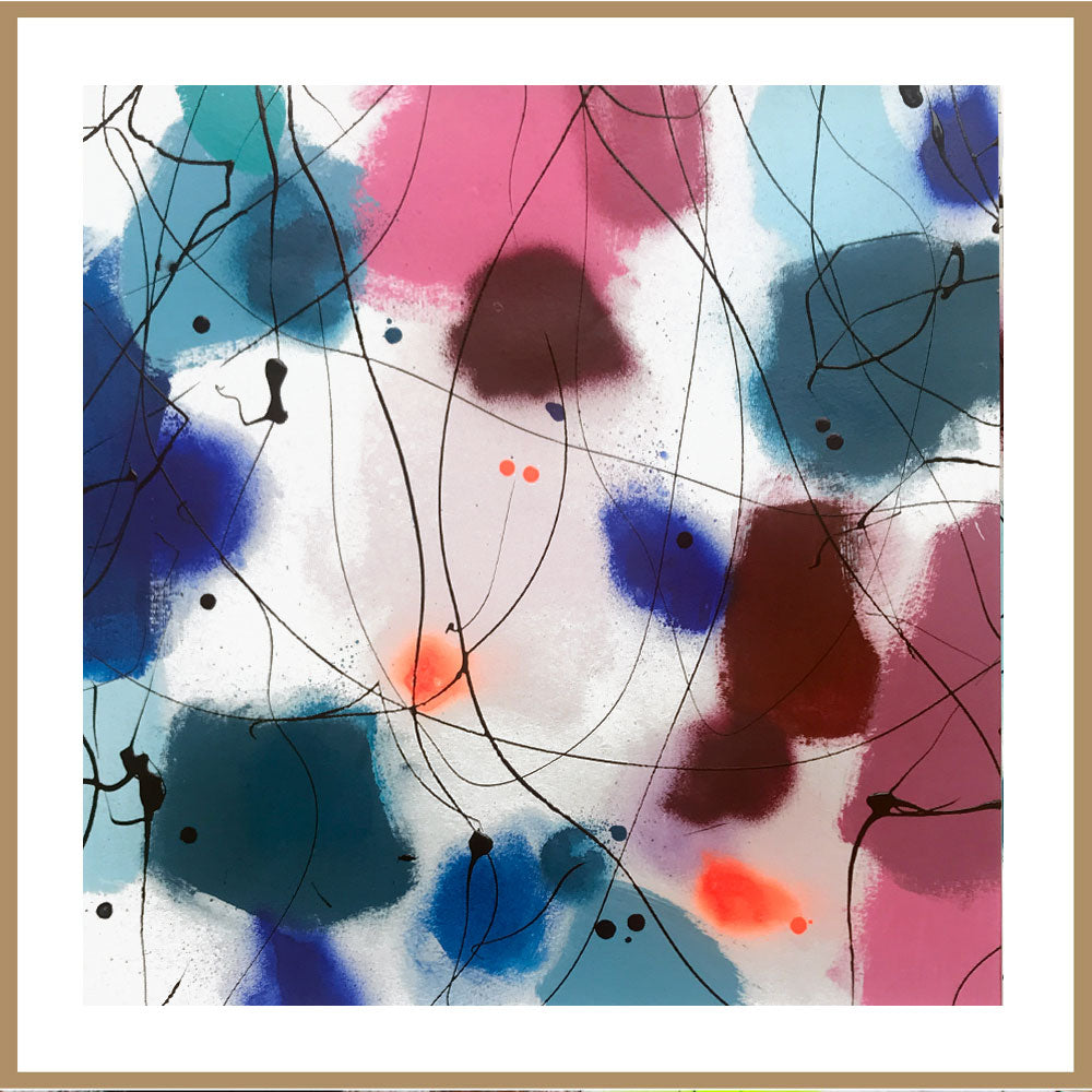 TIME TO LEAVE - 50 x 50 cm
