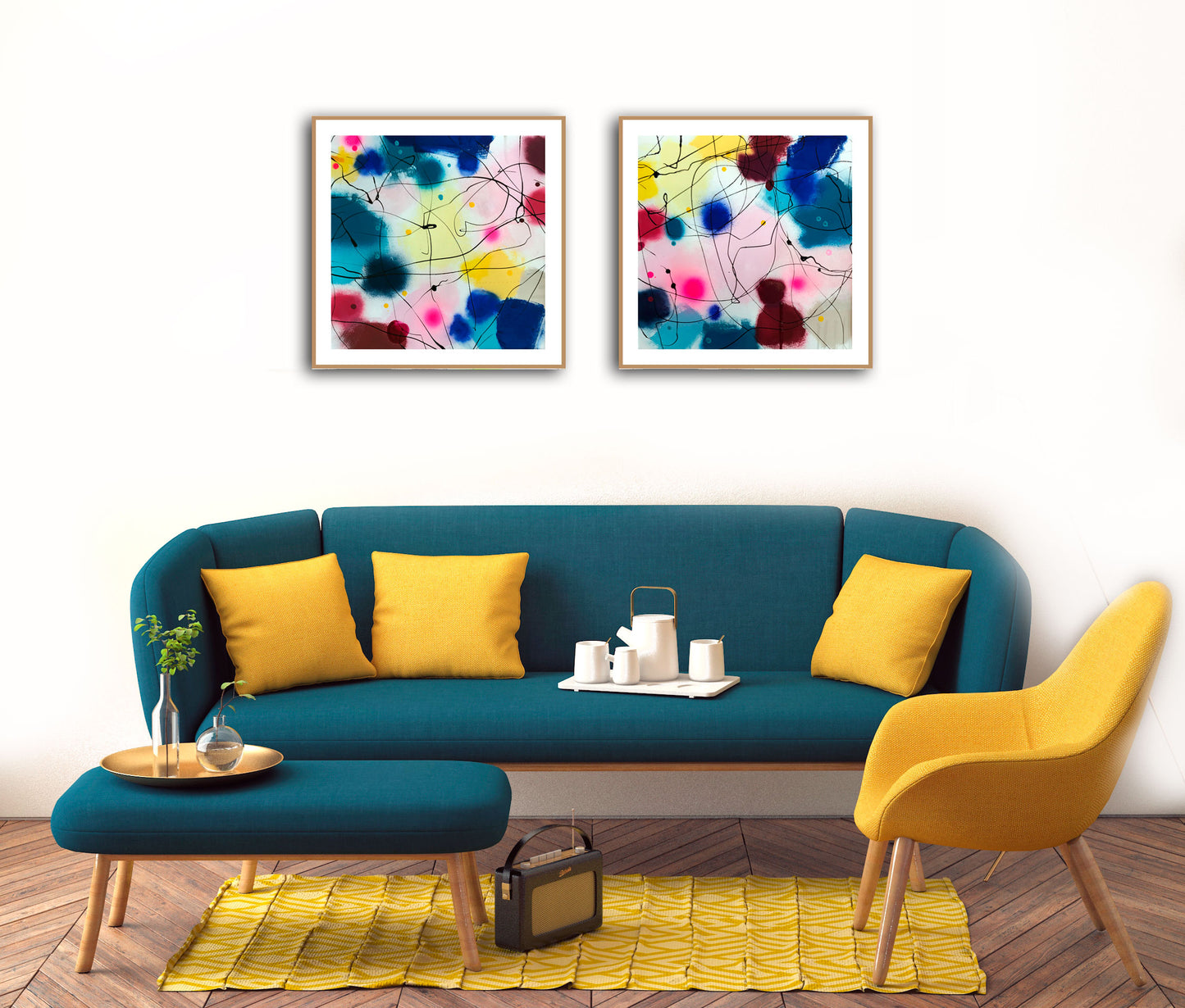 WITHOUT YOU - 50 x 50 cm