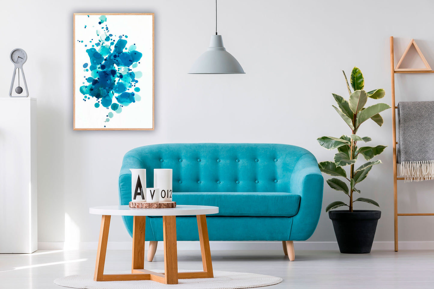 SEA FLOWERS - 70 x 100 cm