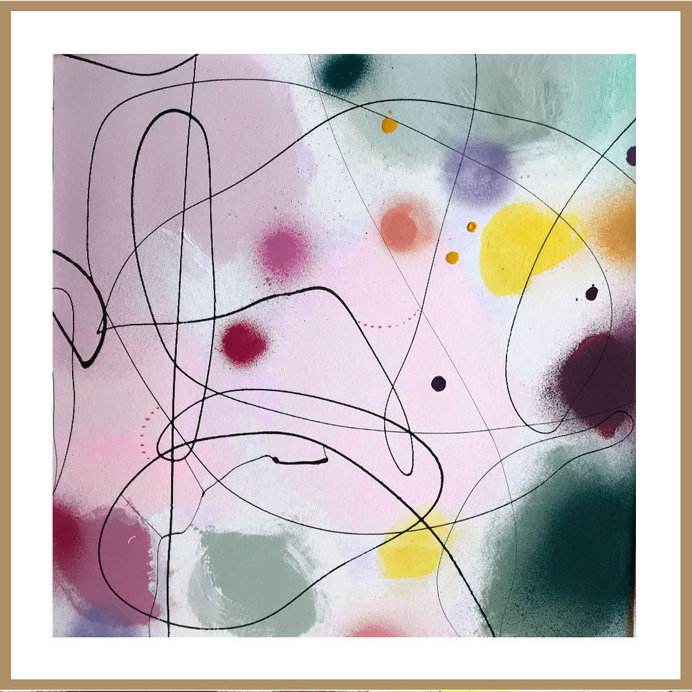 SEE THE STARLIGHTS- 50 x 50 cm