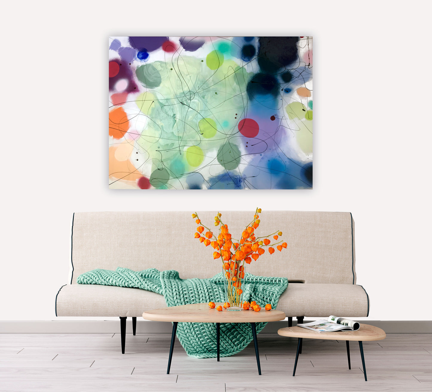 SUMMER LOVE - Mål 90 X 120 cm