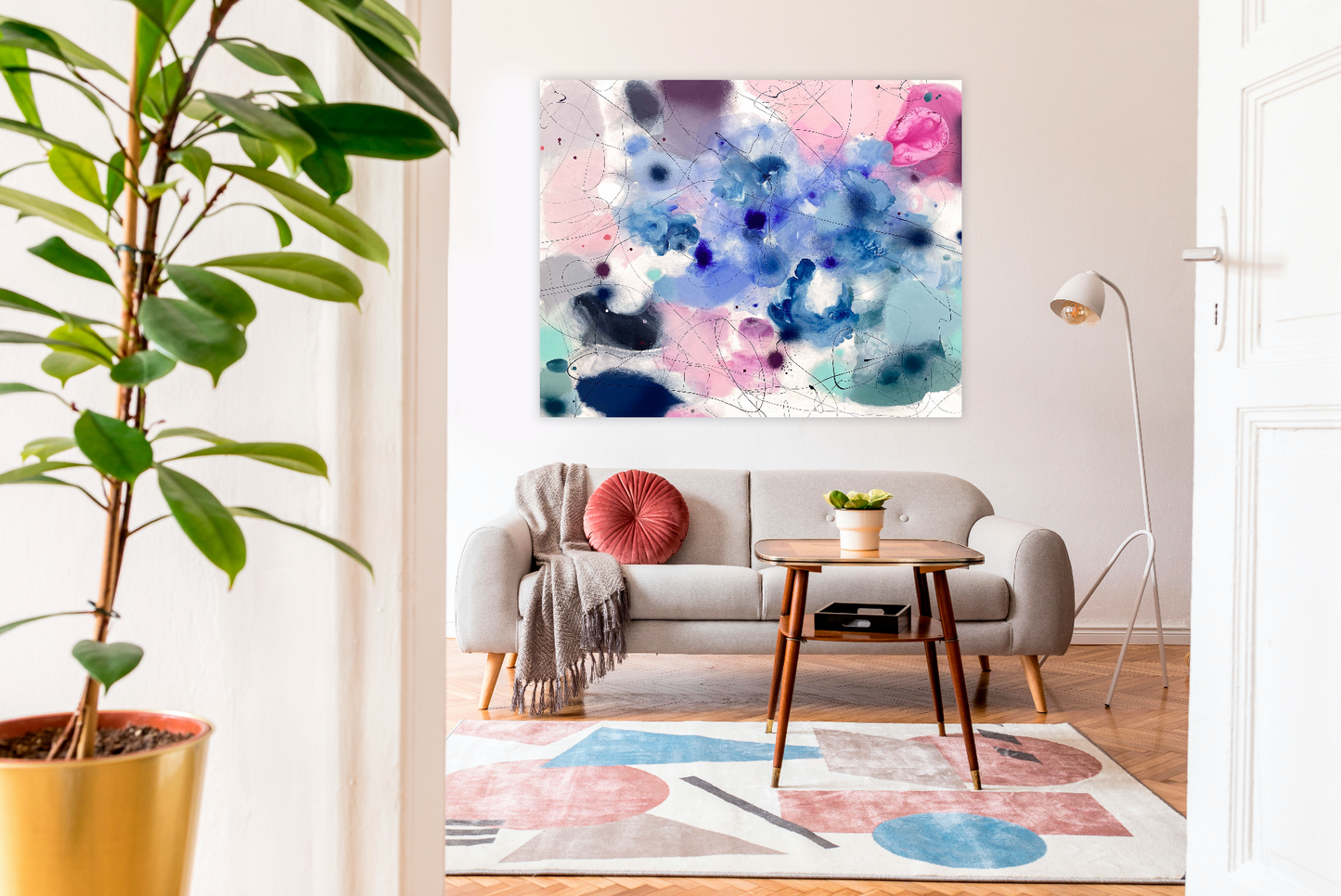 CRAZY IN LOVE - Mål 120 x 150 cm