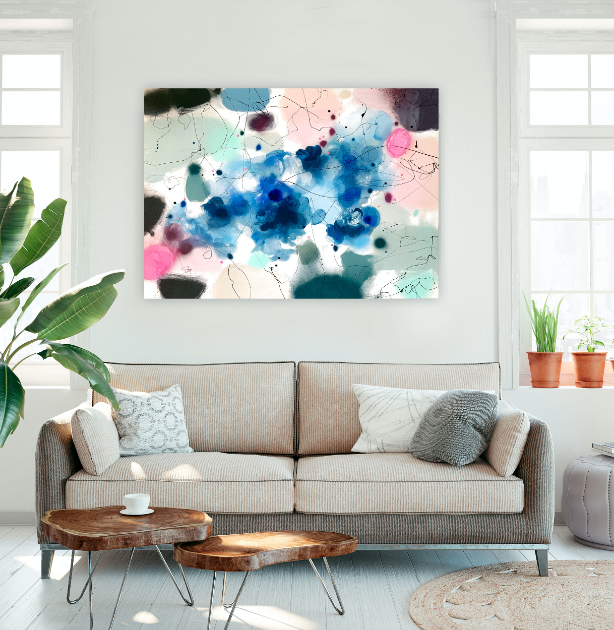 SECRET GARDEN - 100 x 140 cm