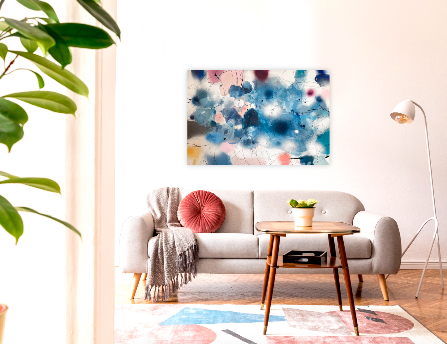 EVERYTHING IS DIFFERENT - Mål 80 X 120 cm