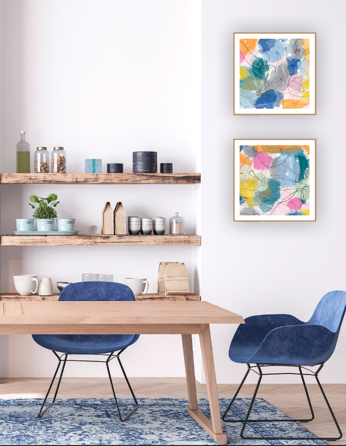 SPRING SCENT - 50 x 50 cm