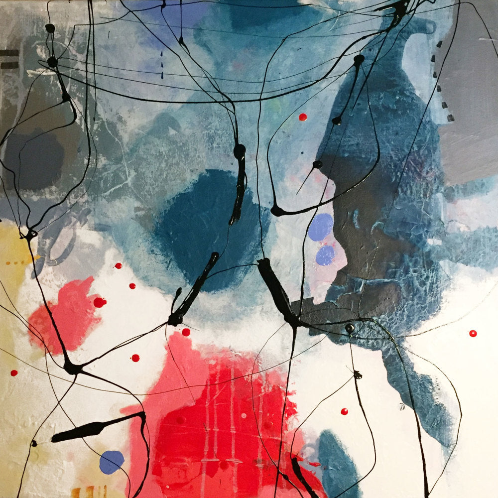 FRAGRANCE OF FLOWER - Mål 50 x 50 cm