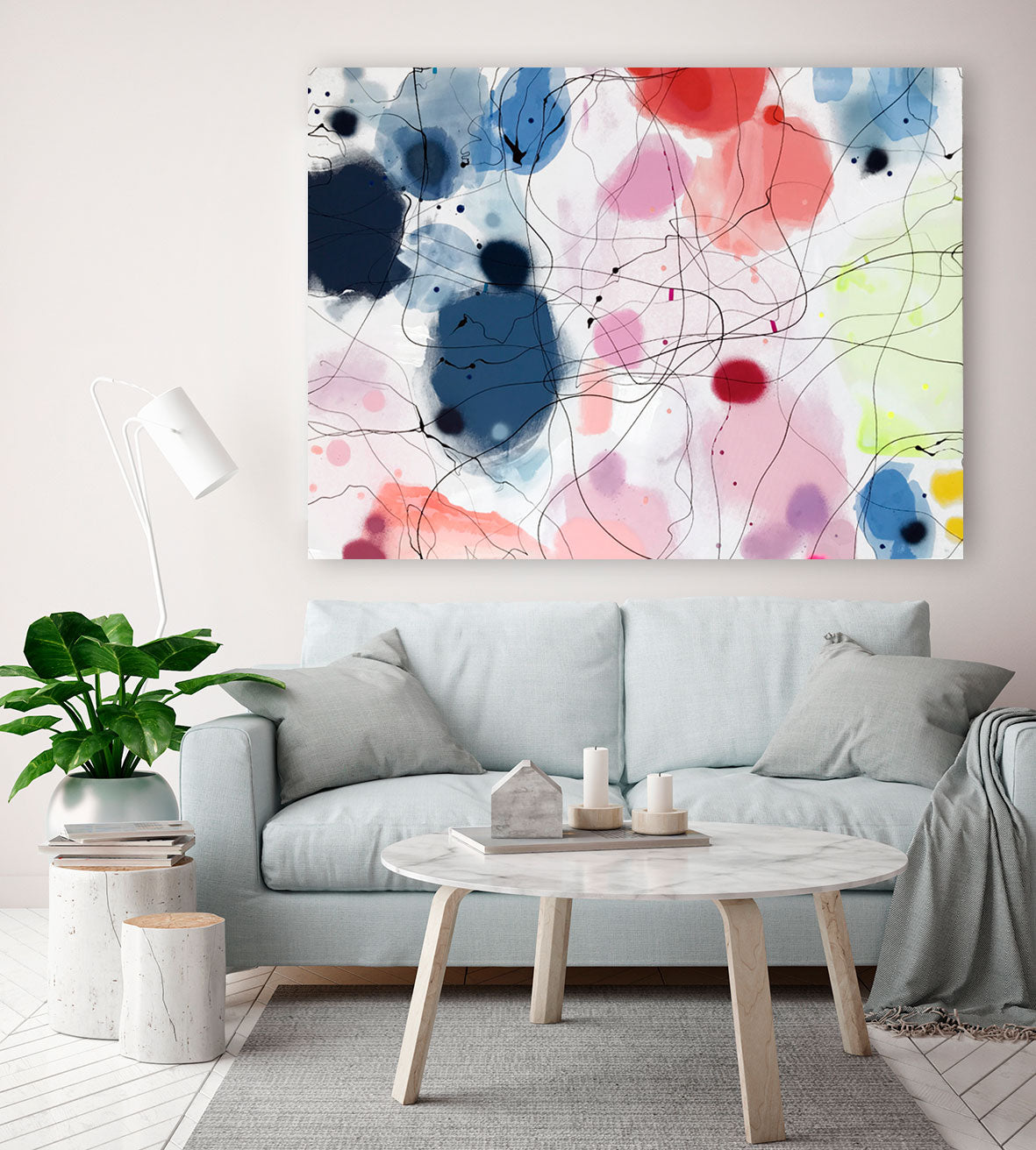 SUPER LOVE - Mål 90 X 120 cm