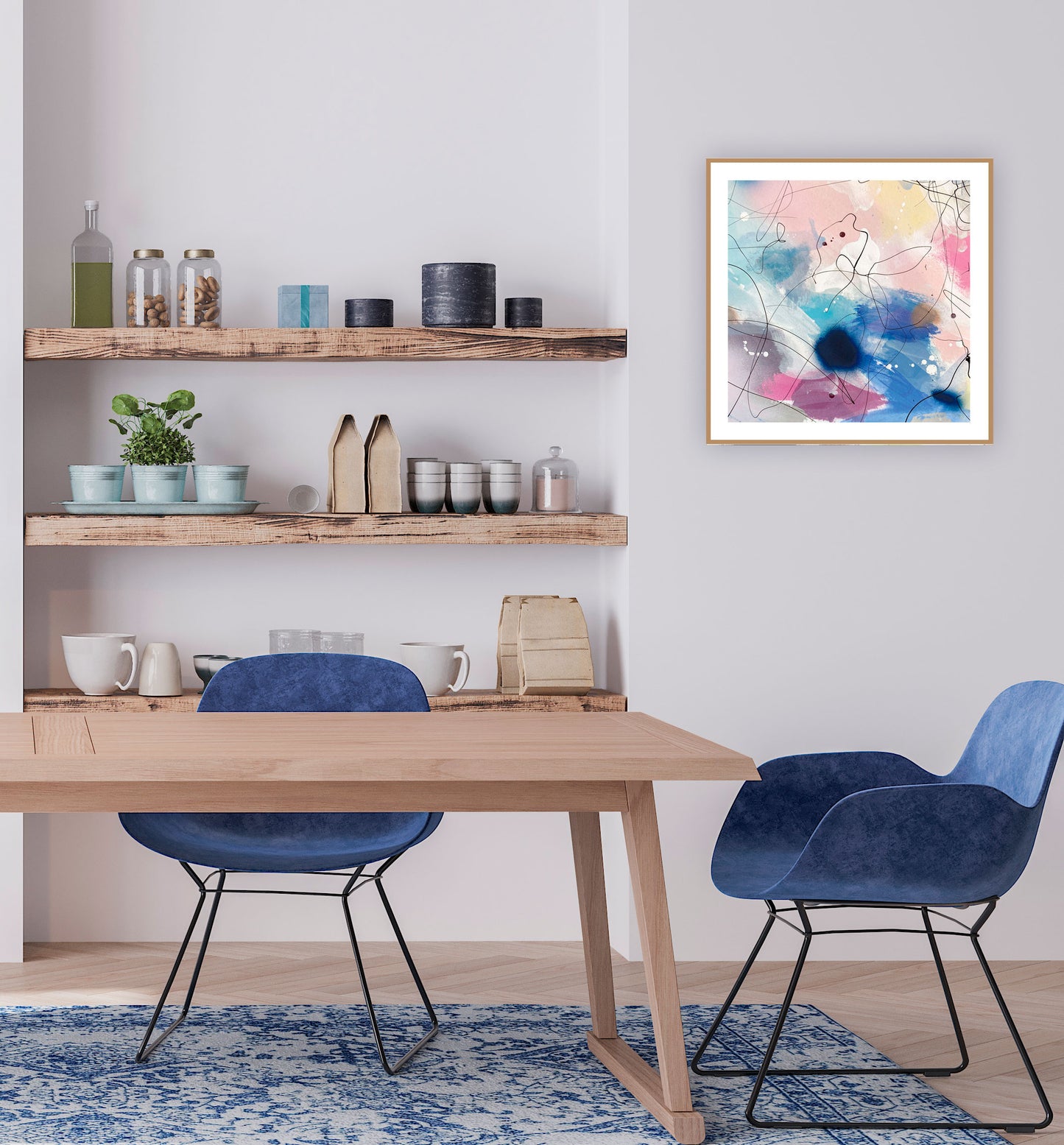 THE FIRST DAYLIGHT - 50 x 50 cm
