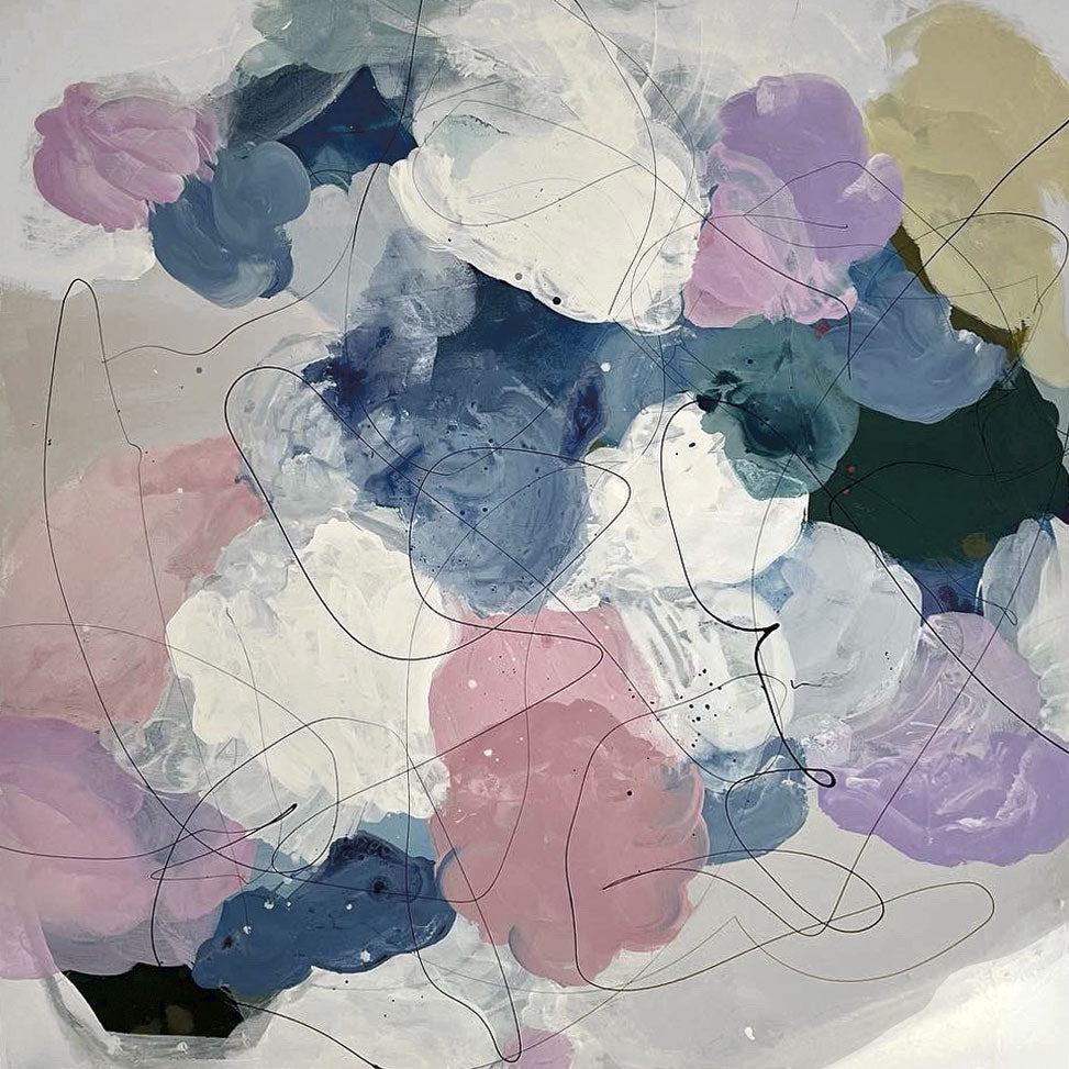 TOUCH OF SUMMER - Mål 80 x 80 cm