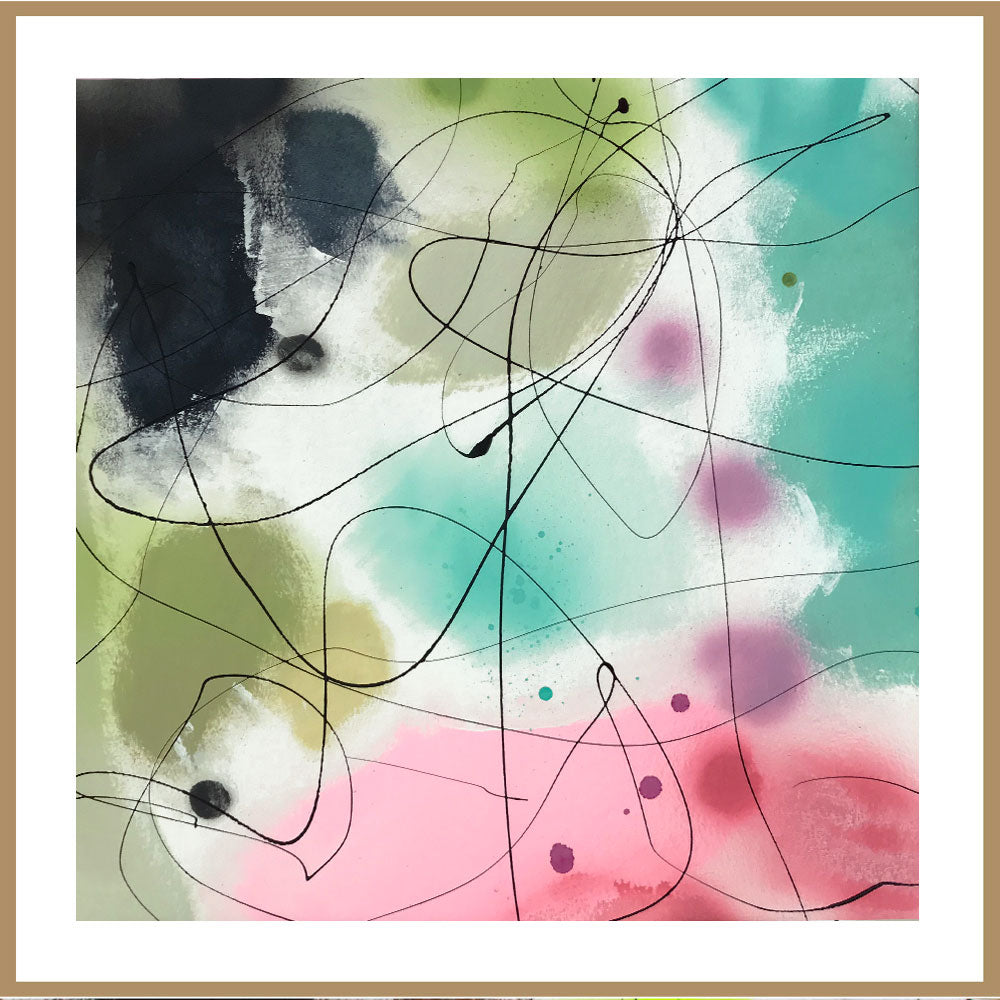 WAITING AGAIN - 50 x 50 cm