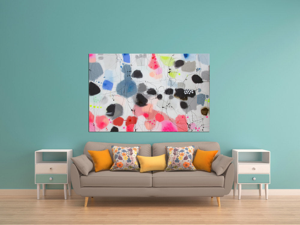 I SAW IT COMING - Mål 120 x 180 cm