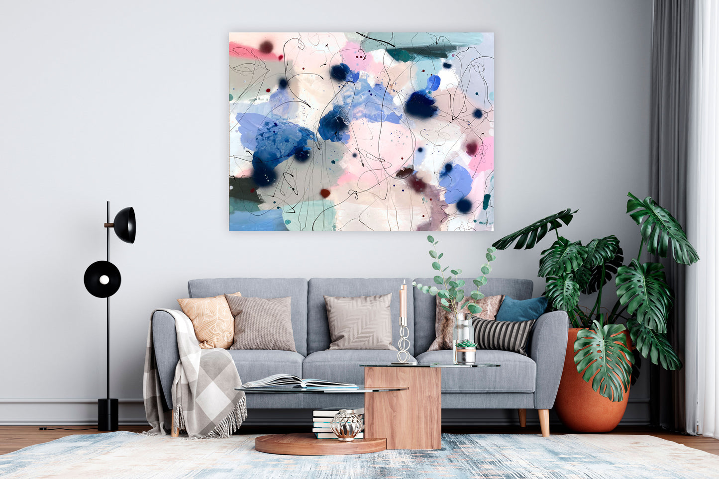 BATTLE HEART - 120 x 160 cm
