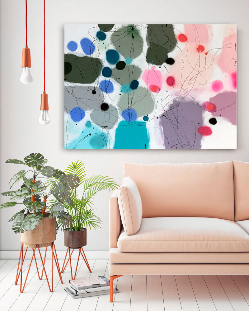 BUY ME DIAMONTS - Mål 90 X 120 cm