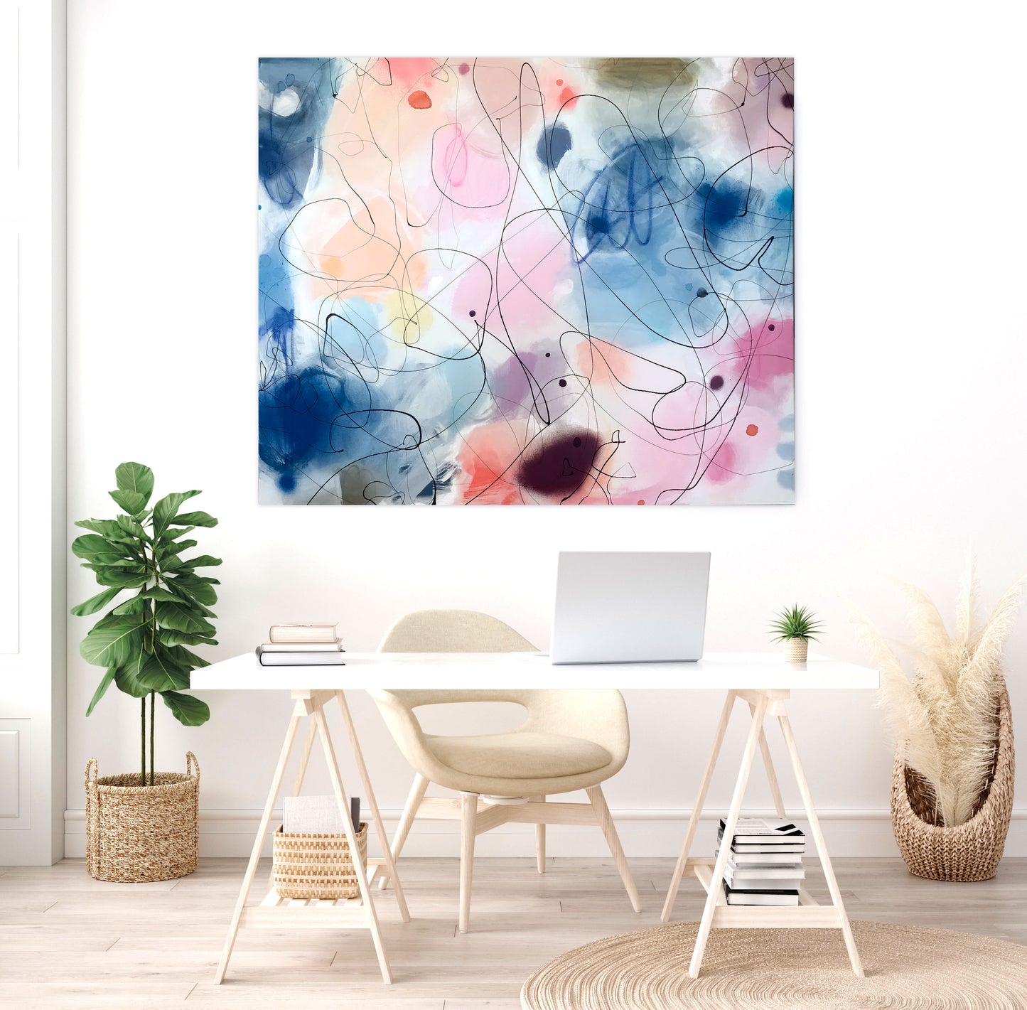 BRIGHT DAY - Mål 100 x 120 cm