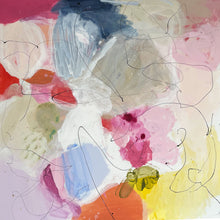 Indlæs billede til gallerivisning BUDDING FLOWERS - Mål 100 x 100 cm