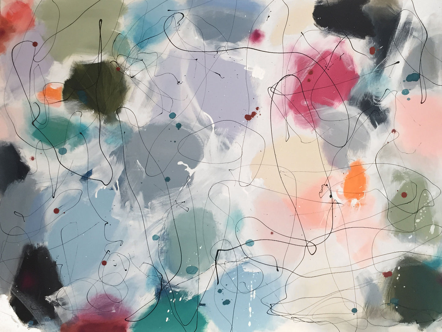 FALLING INTO YOU - 120 x 160 cm
