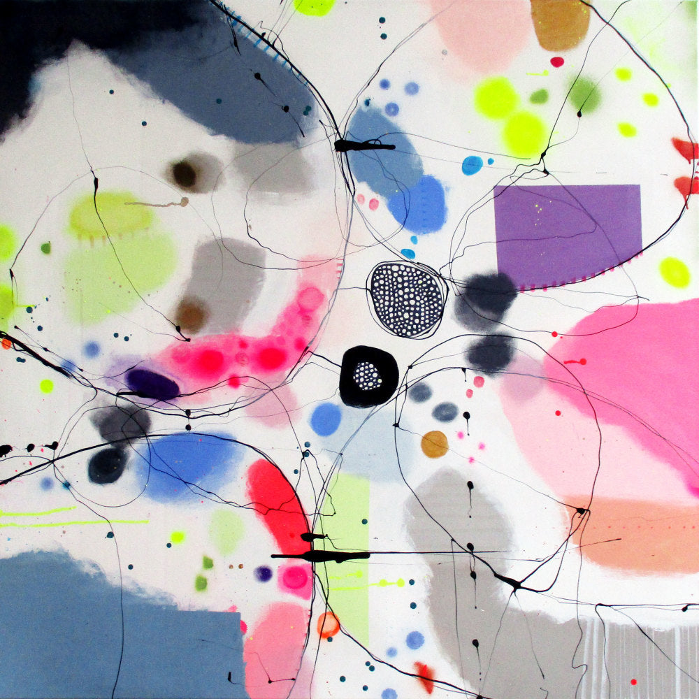 BRING FLOWERS - Mål 120 x 120 cm