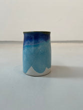 Indlæs billede til gallerivisning Vase i blå toner