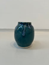 Indlæs billede til gallerivisning Petroliumsgrøn vase