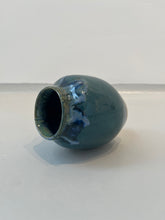 Indlæs billede til gallerivisning Petroliumsgrøn vase